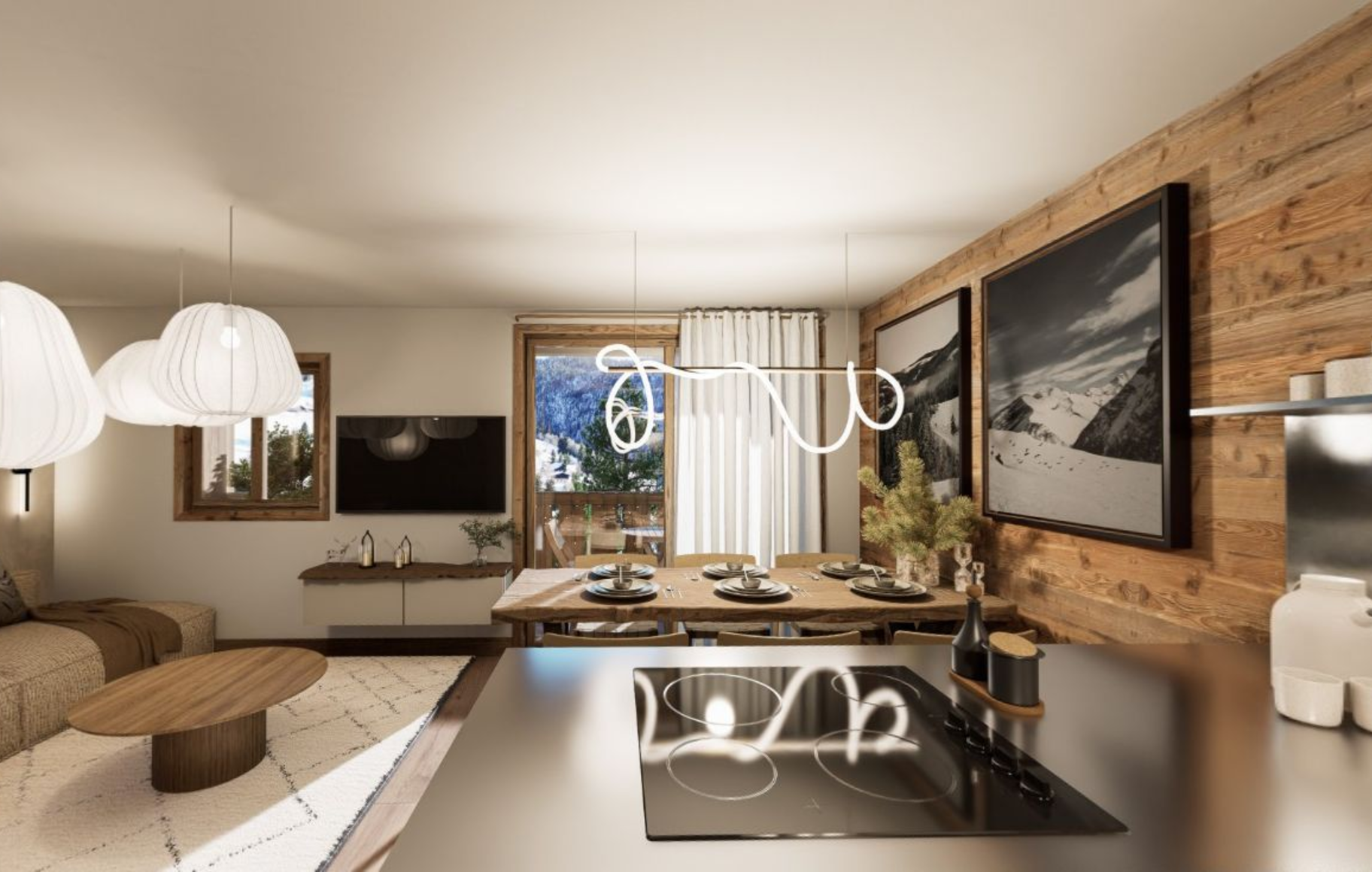 Appartement 3 pièces 74 m² · à La Clusaz · 74,1 m² · 970 000 €